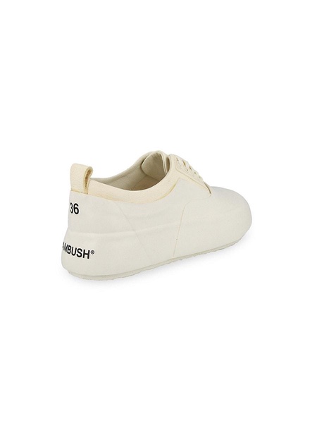 Leather Mix Low-Top Sneakers