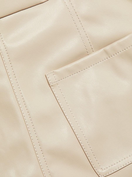 Mari Vegan Leather Shorts