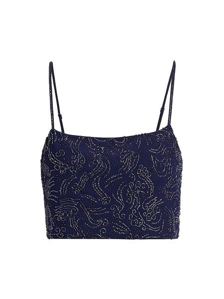 Fermo Beaded Crop Top
