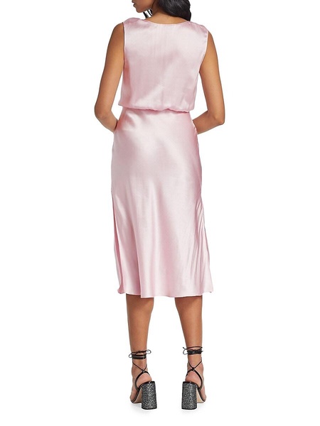 Ellison Silk Midi Slip Dress