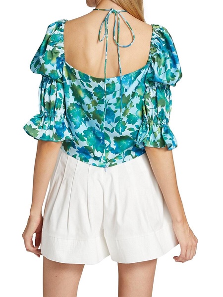 Raveena Puff-Sleeve Top
