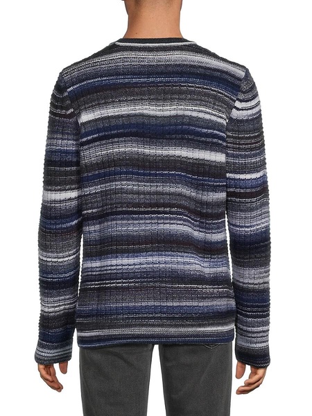 Rick Striped Virgin Wool Blend Sweater