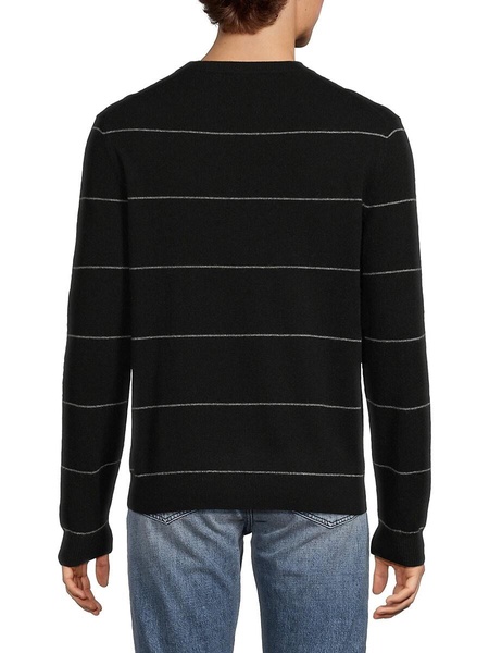 Classic Fit Striped Cashmere Sweater