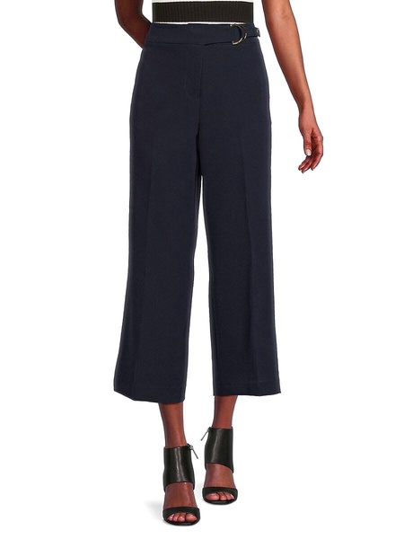 Crop Wide Leg Trousers