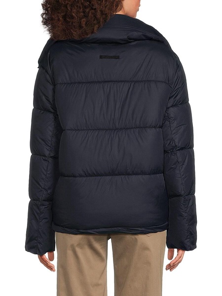 Mock Collar Puffer Jacket