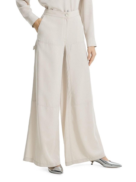 Wide-Leg Cargo Pants