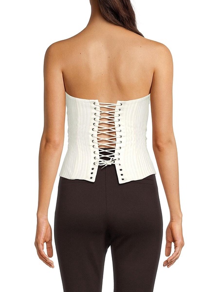 Ari Accordian Pleated Corset Top