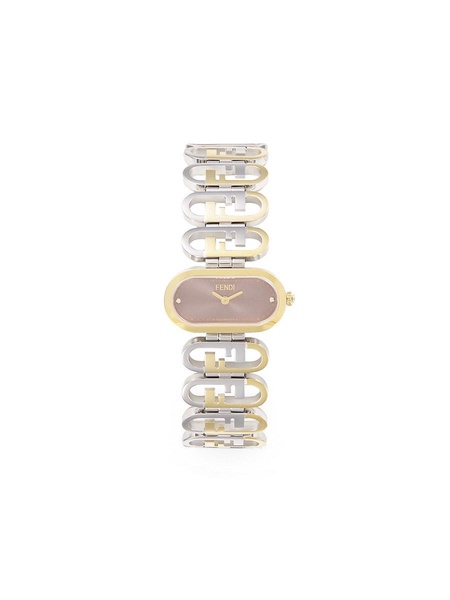 O'lock 28MM Two Tone Stainless Steel Bracelet Watch