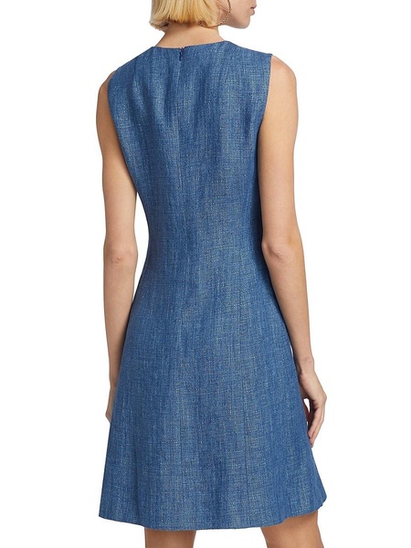 Sleeveless Linen Dress