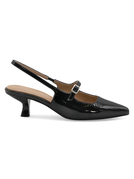 Scooter Kitten Heel Slingback Pumps