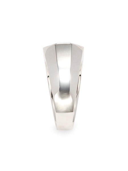 14K White Gold & 0.70 TCW Lab Grown Diamond Signet Ring
