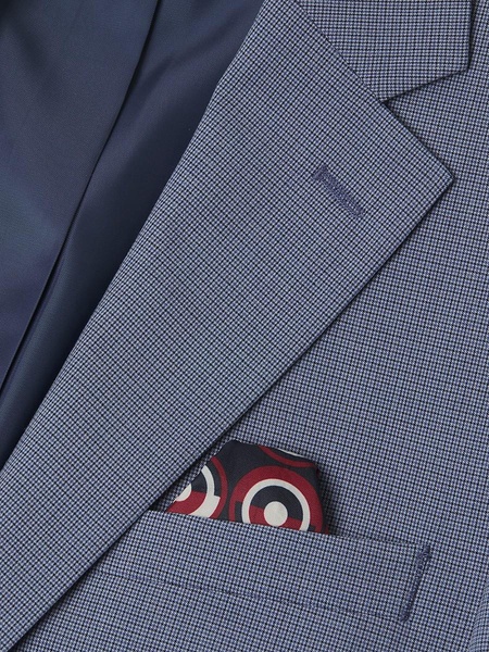 Micro Houndstooth Suit