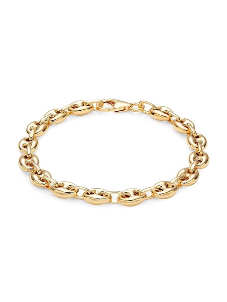 14K Goldplated Sterling Silver Chain Bracelet