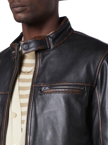 Caruso Leather Racing Jacket