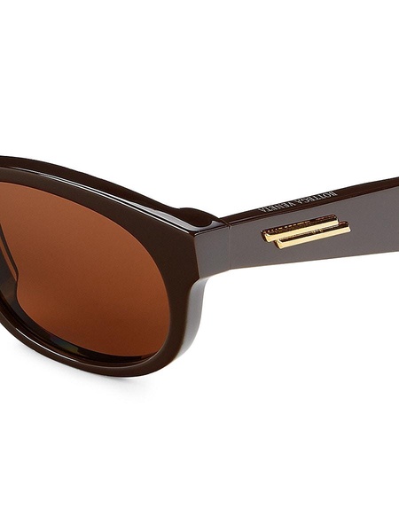 53MM Oval Sunglasses