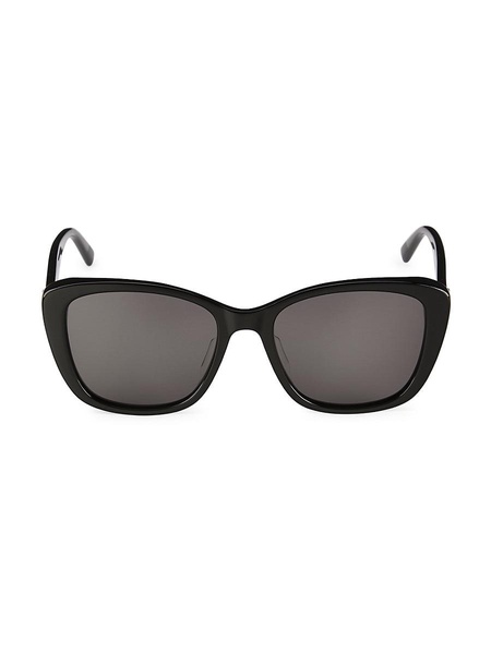 Minimalist 55MM Cat Eye Sunglasses