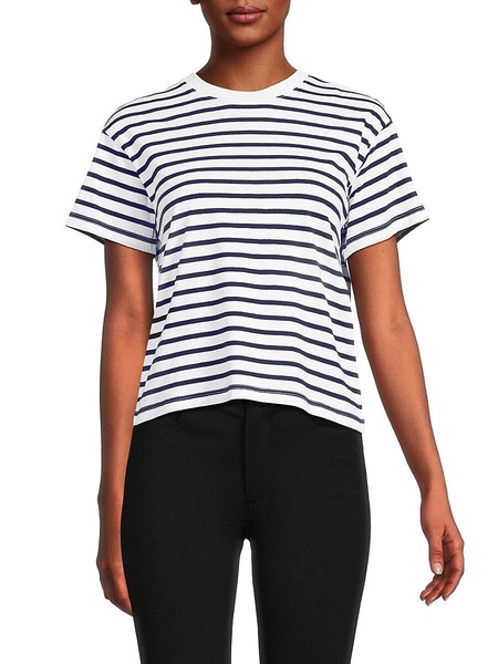 Jersey Stripe Crewneck Tshirt