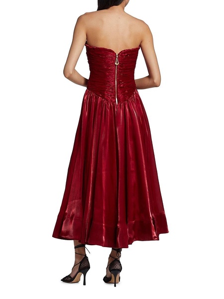 Regent Drop Waist Midi Dress