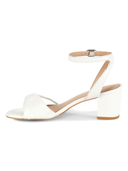 Everly Block Heel Leather Sandals