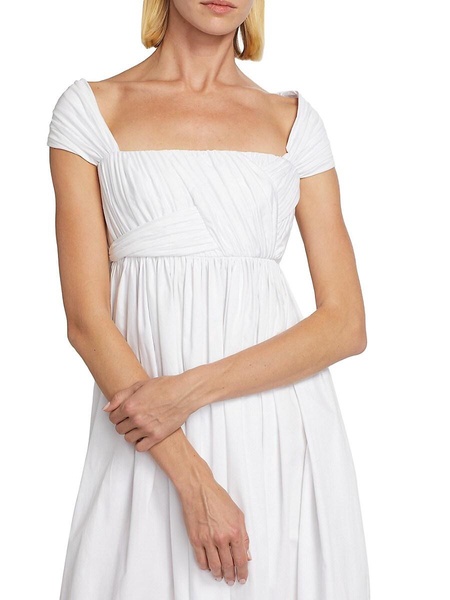 Josephine Poplin Midi Dress