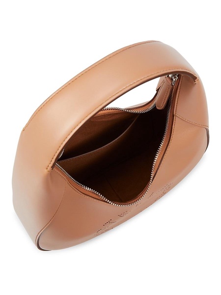 Linea Logo Vegan Leather Hobo Bag
