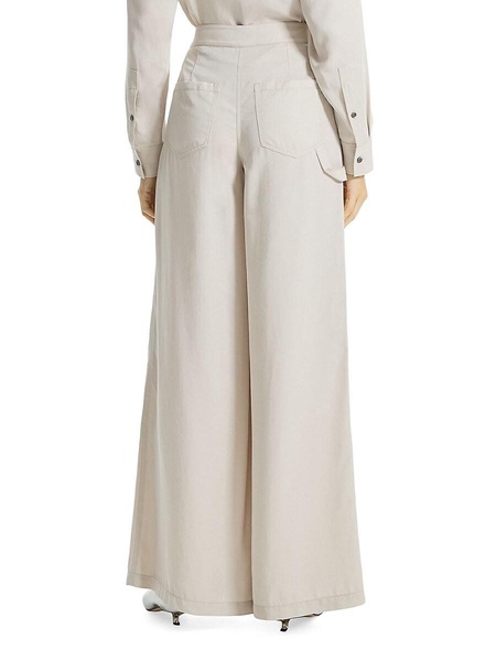 Wide-Leg Cargo Pants