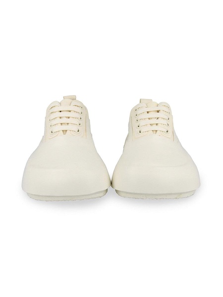 Leather Mix Low-Top Sneakers