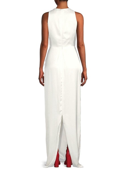 Sia Ruched Cut Out Gown