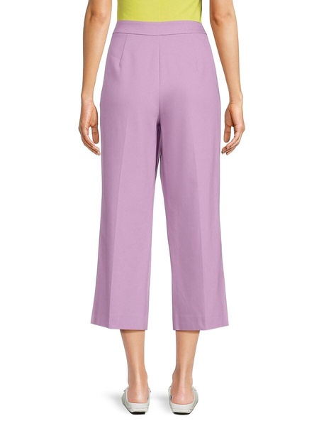 Pleated Cropped Pants