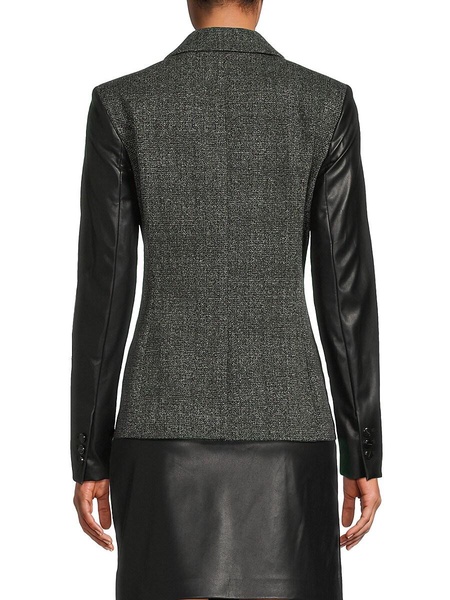 Notch Lapel Twofer Jacket
