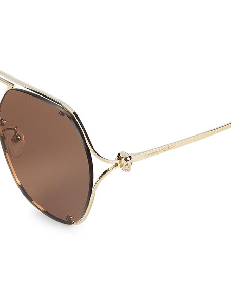 58MM Geometric Sunglasses