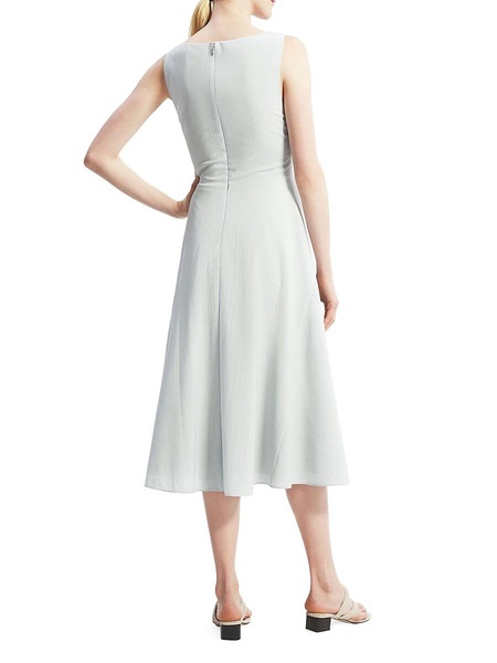 Cutout A-Line Midi-Dress