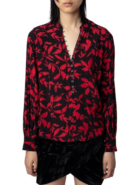 Twina Crepe Blouse