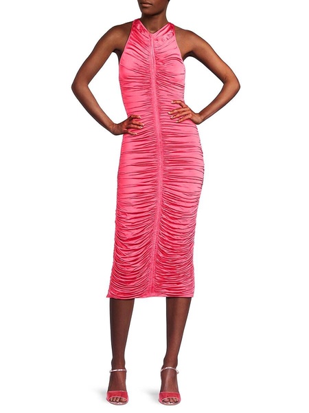 Adrienne Ruched Midi Dress