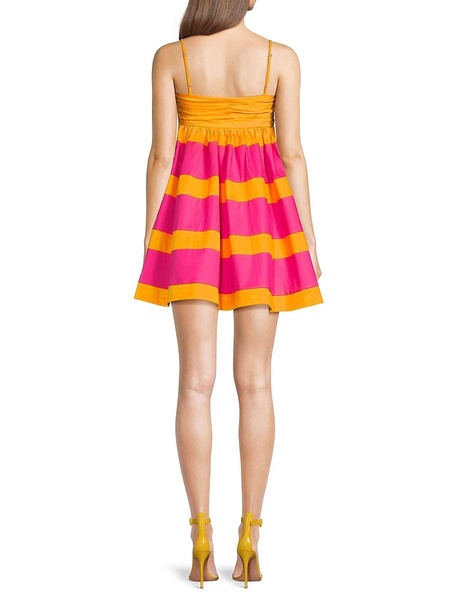 Aslin Striped Minidress
