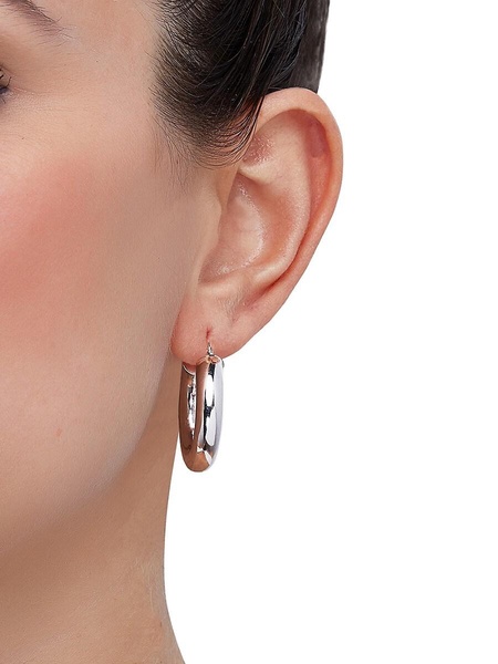 Sterling Silver Hoop Earrings