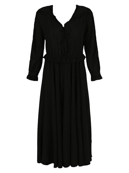 Georgette Fit & Flare Dress