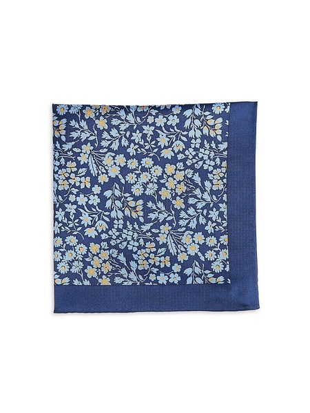 Floral Silk Pocket Square