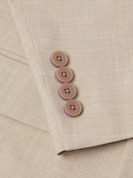 Textured Slim Fit Suit