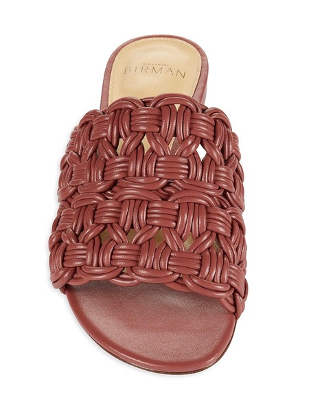 Sammy Leather Flat Sandals