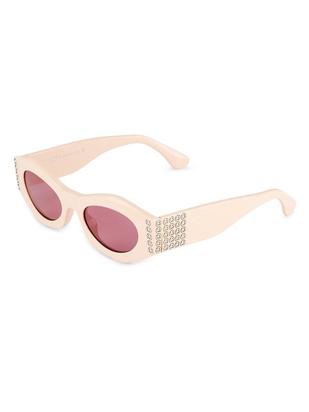 51MM Oval Sunglasses