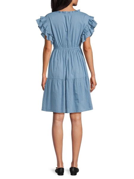 Cathy Ruffle Dress
