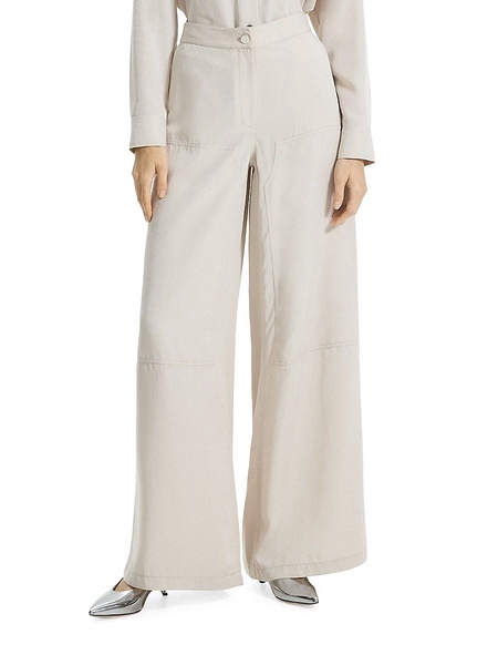 Wide-Leg Cargo Pants