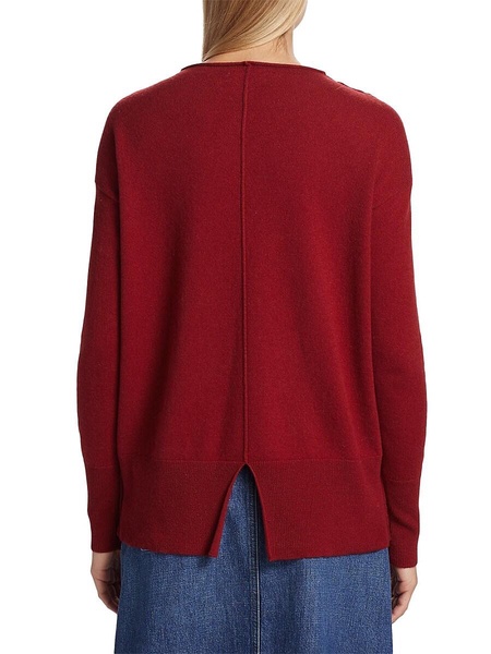 COLLECTION Rolled Crewneck Sweater