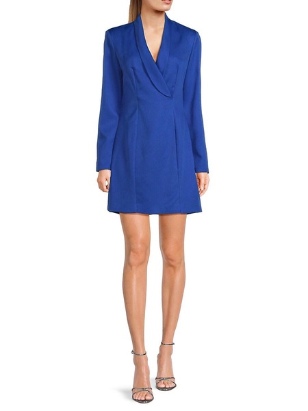 Linda Long Sleeve Blazer Mini Dress