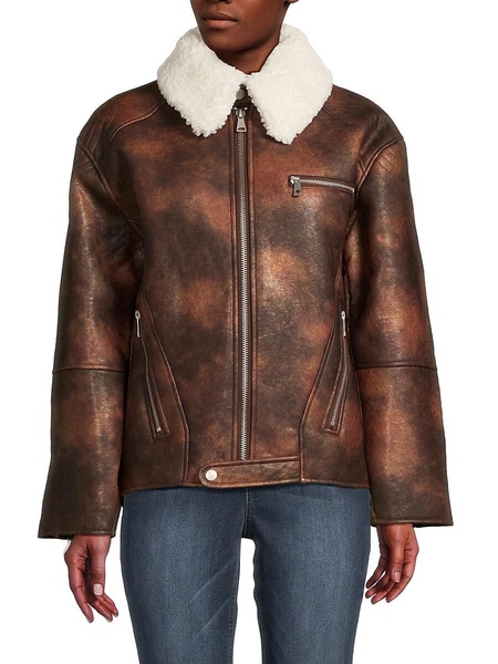 Audie Faux Fur Trim Jacket