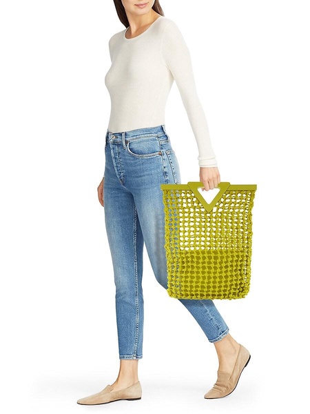 Woven Bucket Bag