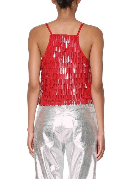 Nora Fringed Sleeveless Top
