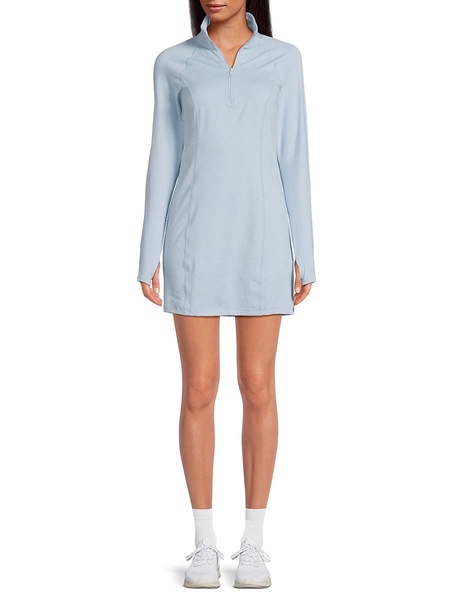Westside Mock Collar Minidress