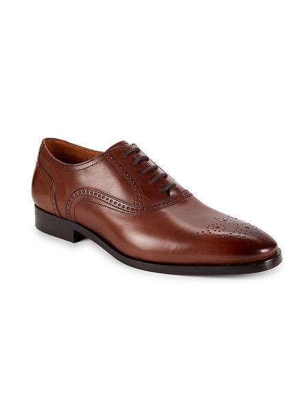 Siena Brogue Leather Derby Shoes